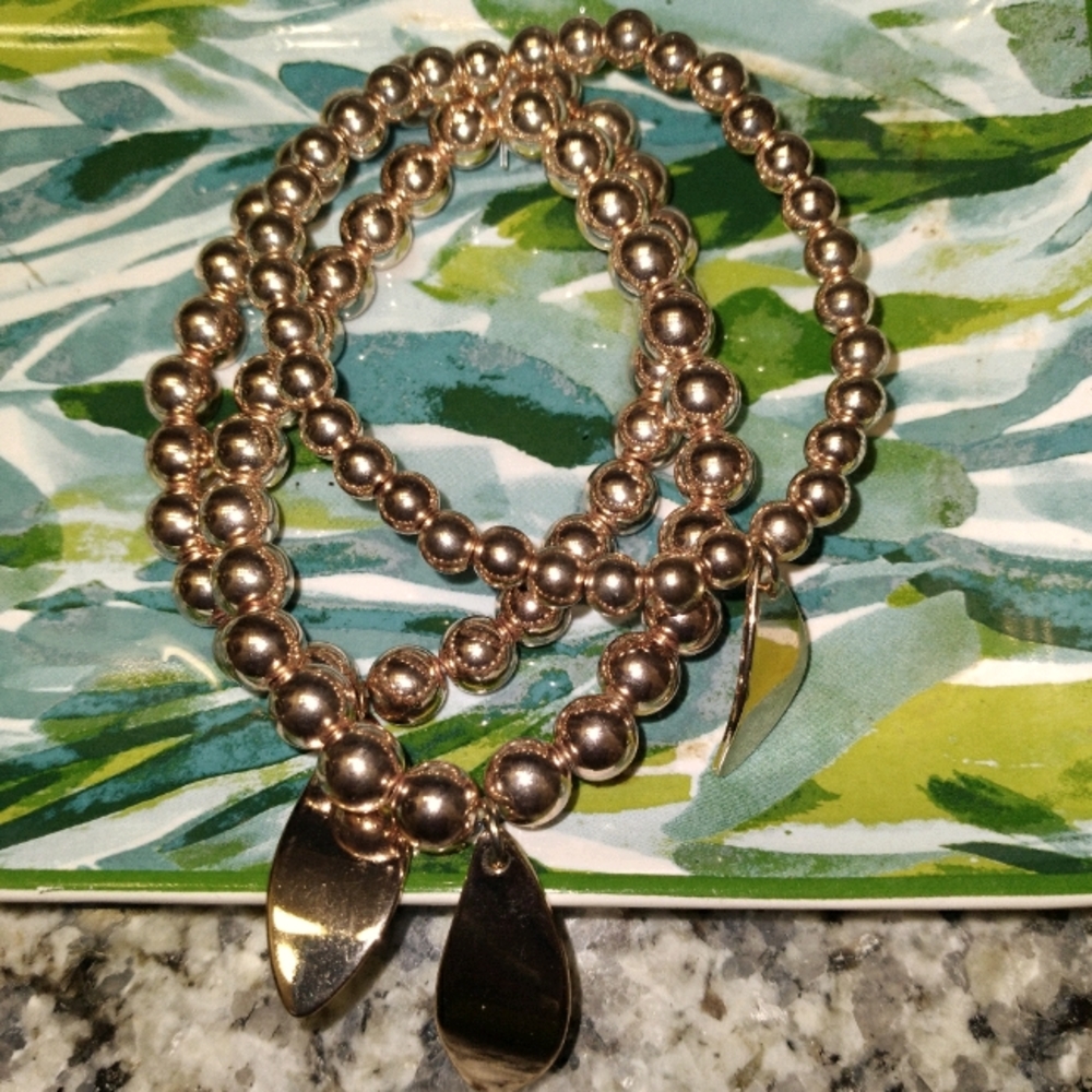 3 string charm bracelet